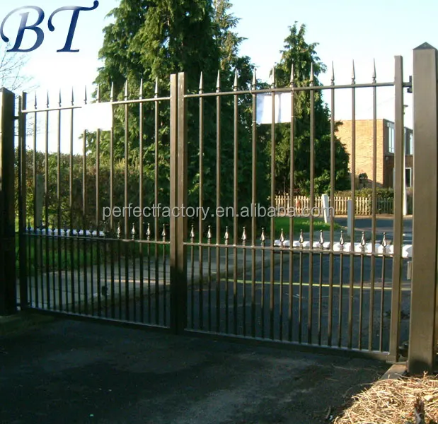 
Automatic wrought Iron Gate Designs / Driveway Gates design for Home Garden. 