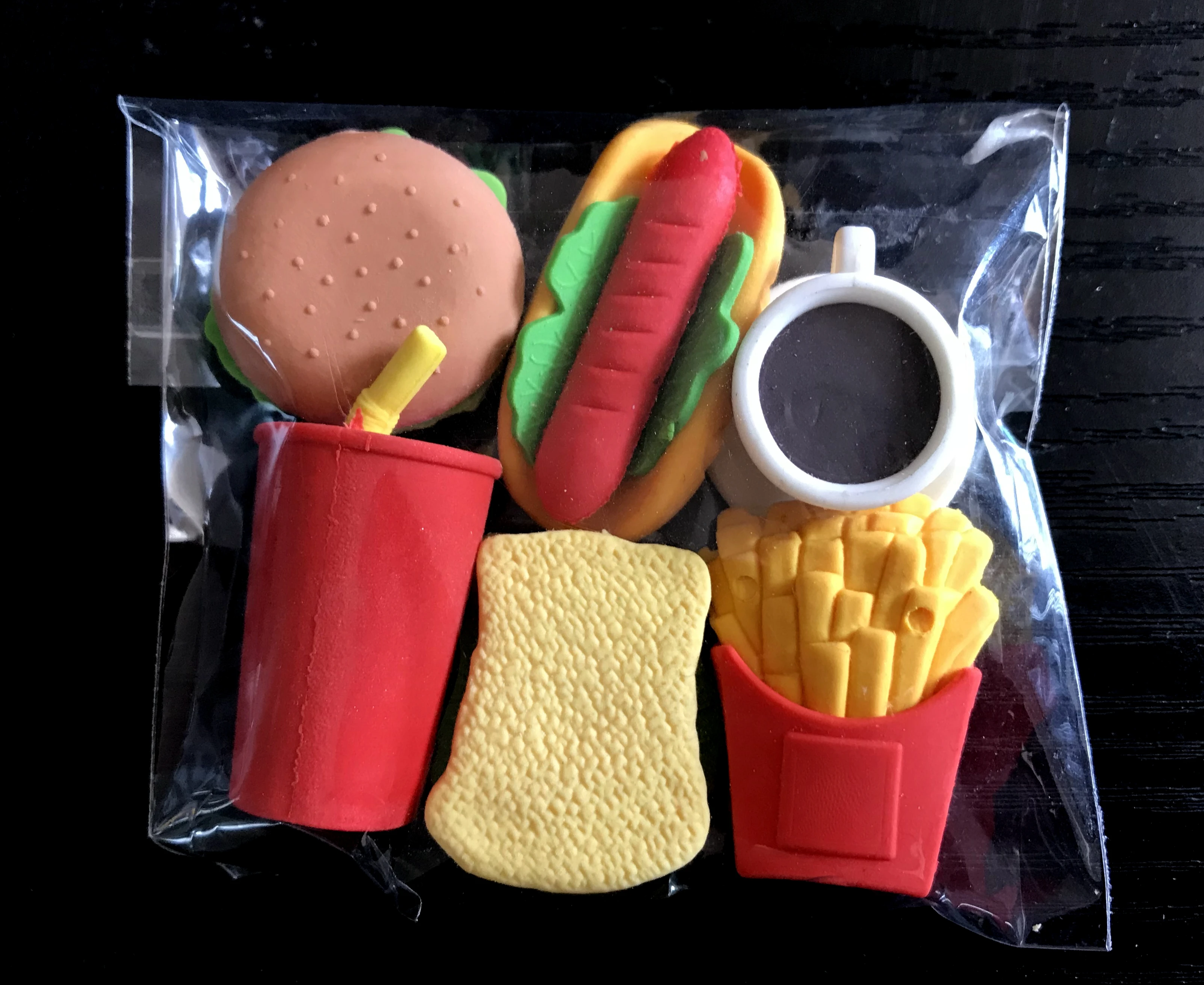 Food Eraser Set