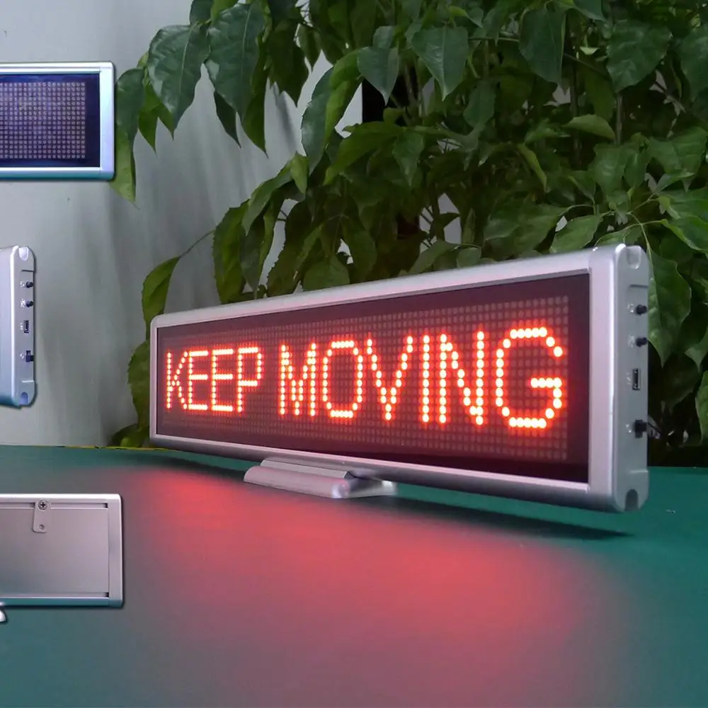 Outdoor Scrolling Display P10 Red Programmable LED Moving Text Sign