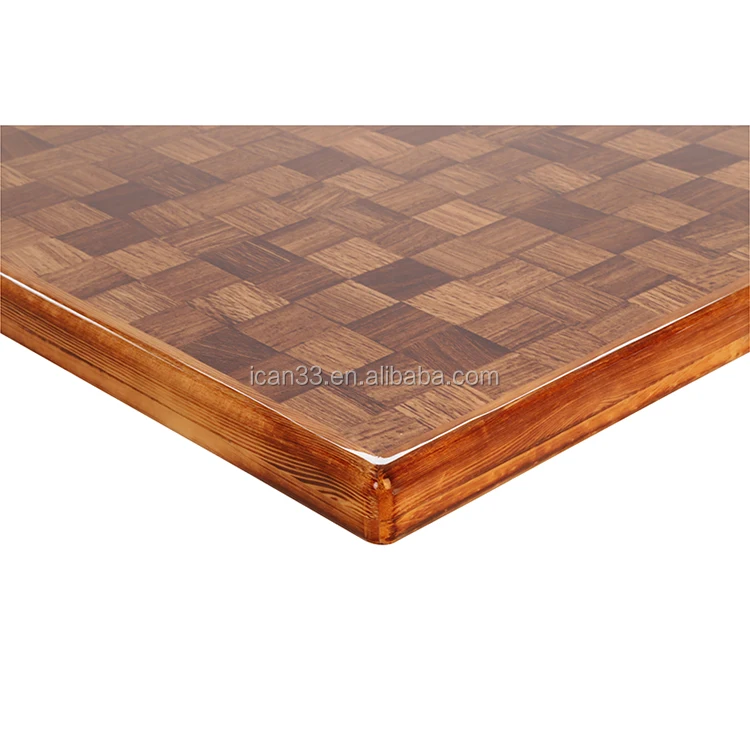 Water Proof Dining Room Furniture Wooden Small Wooden Dining Table Korean Dining Table Top
