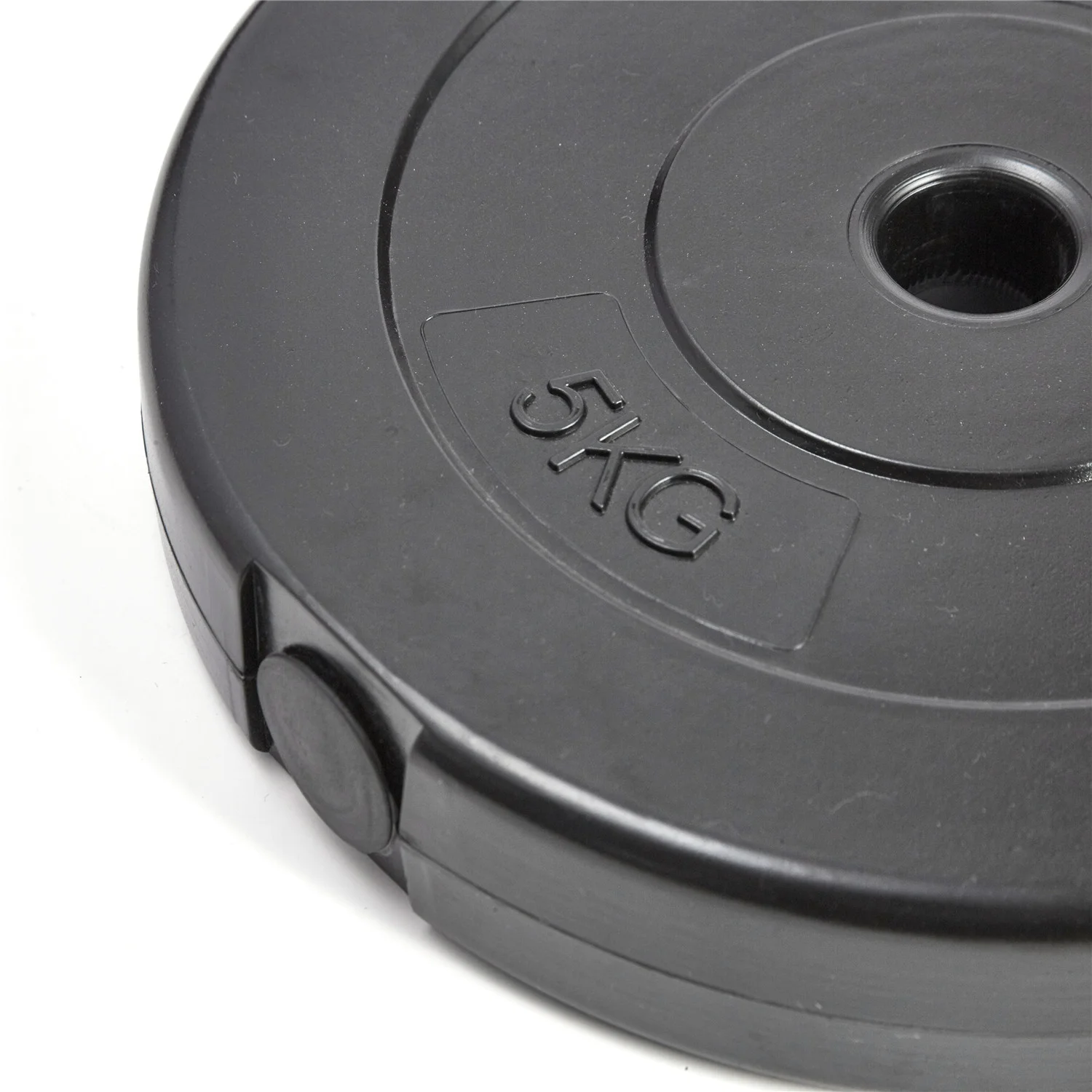 Gym Training Weight Plate Plastic Rubber Coated Eco-friendly Fitness Barbell Rubber Plate