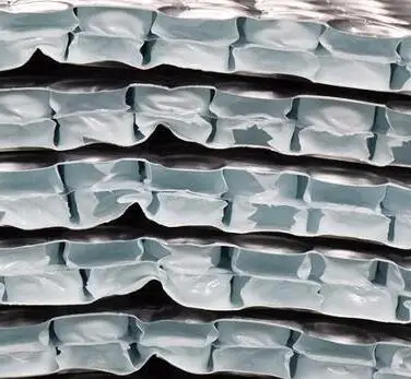 Waterproof Bubble Foil for Roof Thermal Insulation Sheets building material solid white  woven fabric epe foam xpe foam