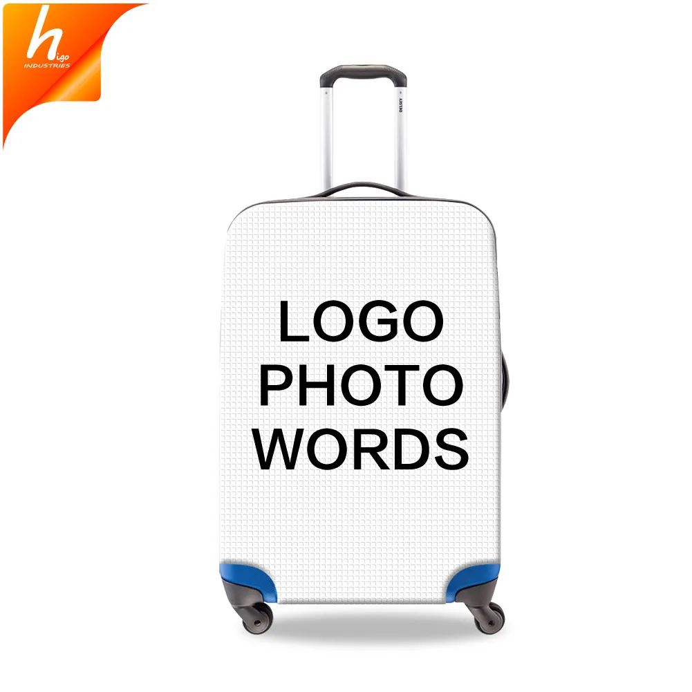 Travel Accessories Spandex Protector Baggage Custom Printing Suitcase Cover Luggage Cover