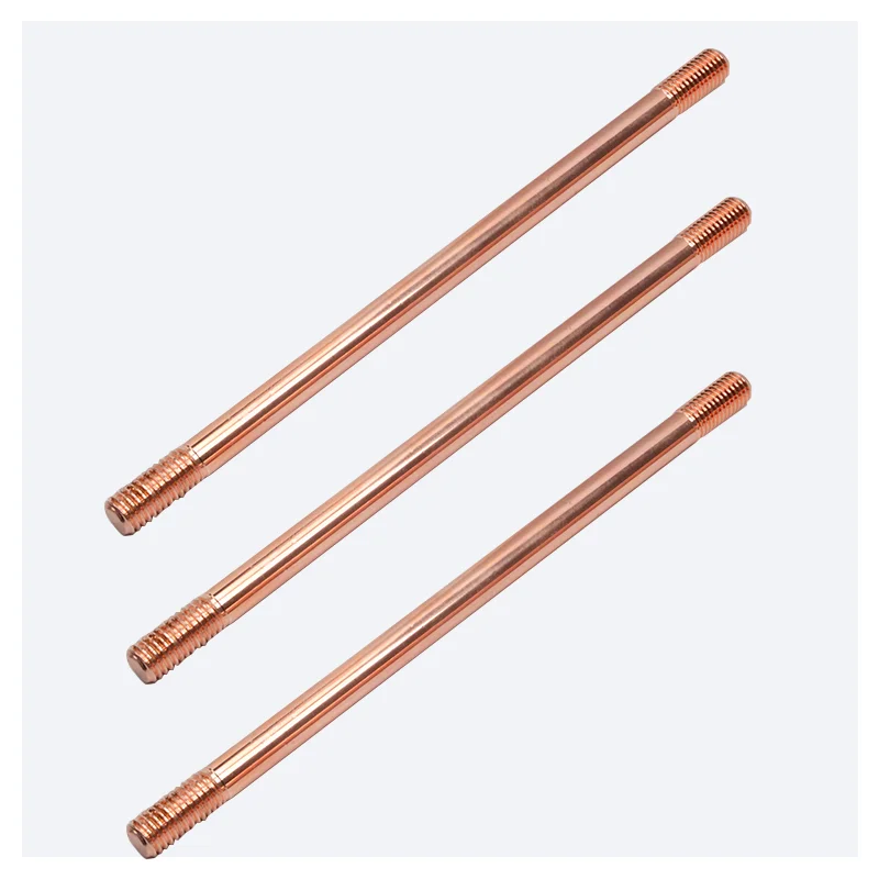 Hot selling high tensile strength copper bonded steel earth rod for electrical grounding system