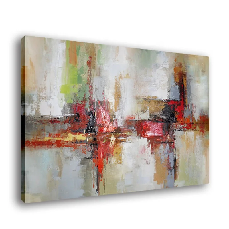 Wholesale custom abstract modern art hand-painted wall painting oil painting for home decoration