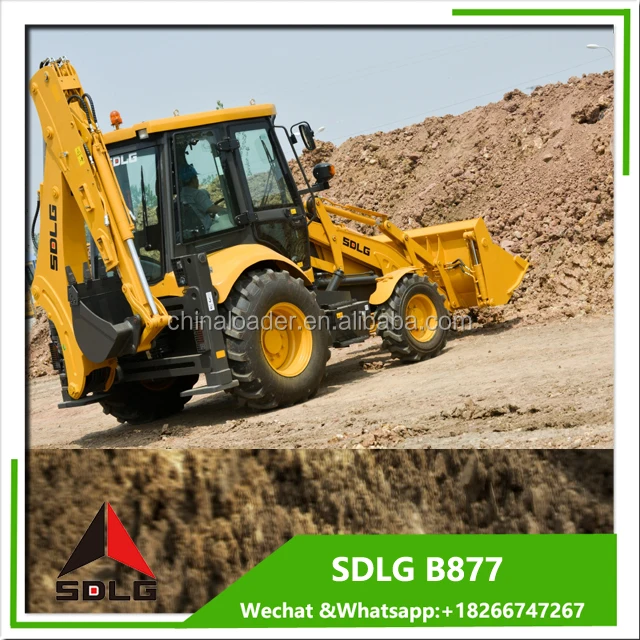 SDLG 2019 B877F Backhoe loader with carraro axle SDLG B877F Backhoe loader 8t