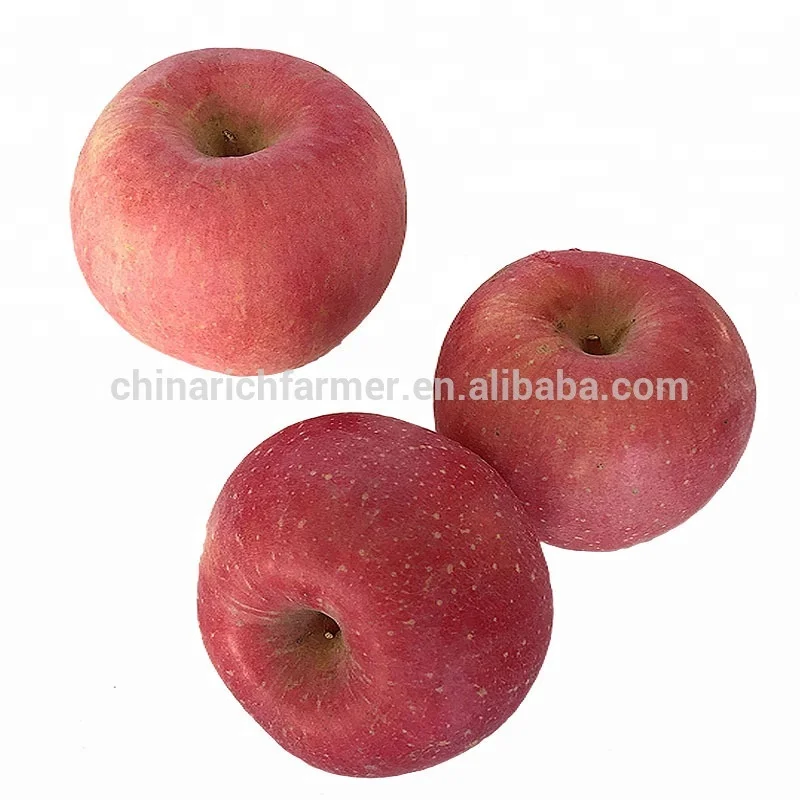 Китайские свежие Румяна красные яблоки Fuji фрукты экспорт на индийский рынок