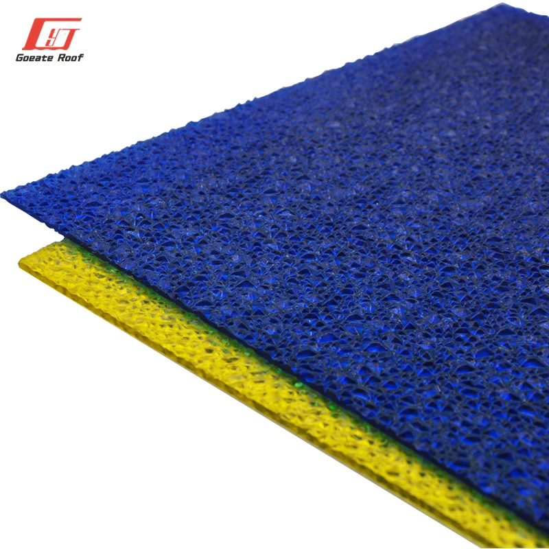 diamond swimming pool solar pc sheet decoration material for stage pc embossed panel side sliding polycarbonate abrasive sheets