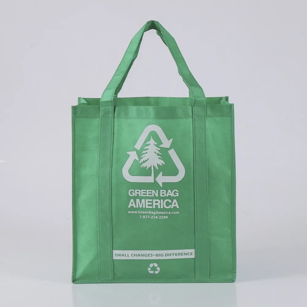 
Reusable supermarket eco trade show non woven tote shopping bags 