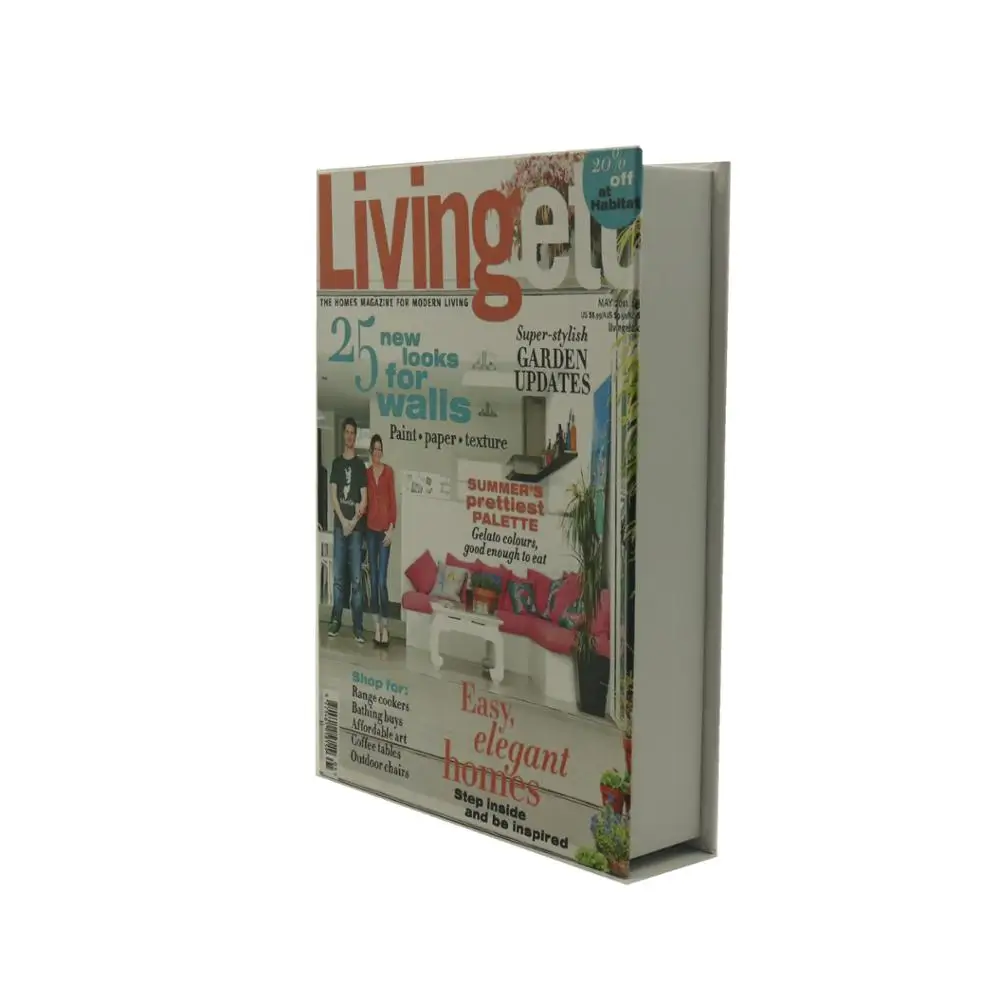 book decoration fake Well made unique design customized decoration book for home