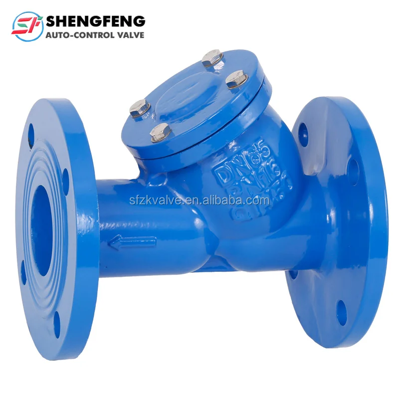 BS cast iron GGG50 DN100 PN16 Y filter strainer