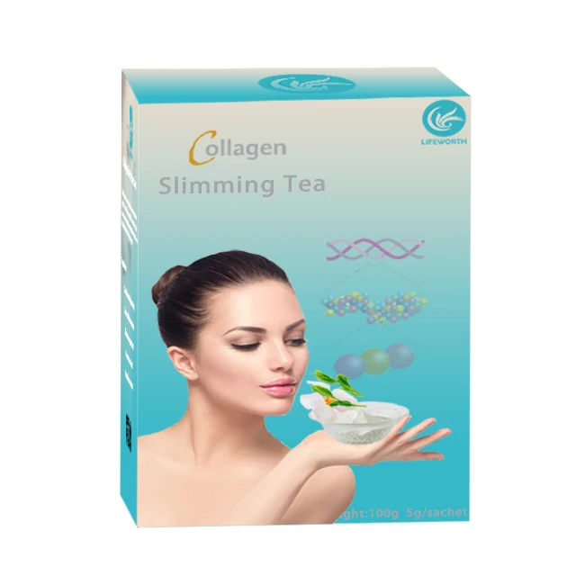 Lifeworth Bulk Whitening Collagen Tea Powder Drink