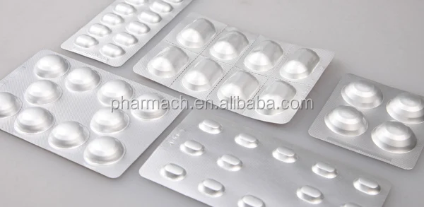 Высокоскоростная блистерная упаковочная машина фармацевтического класса для мягких капсул, сахара, шприца,