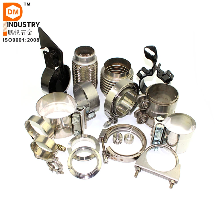 3' Universal V-Band Downpipe Intercooler Turbo Exhaust Clamp Flange