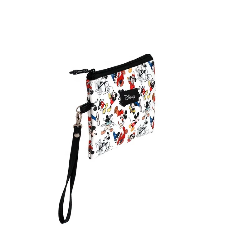 Genuine Disney Wholesale Colorful Waterproof Storage Bag PU Travel Cosmetic Bags