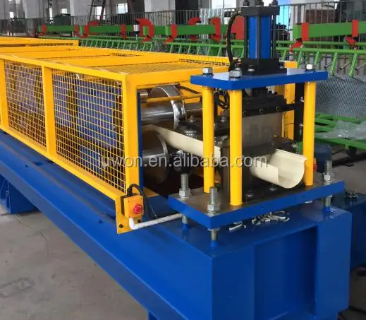 Metal Half Round Rain Gutter Cold Roll Forming Machine