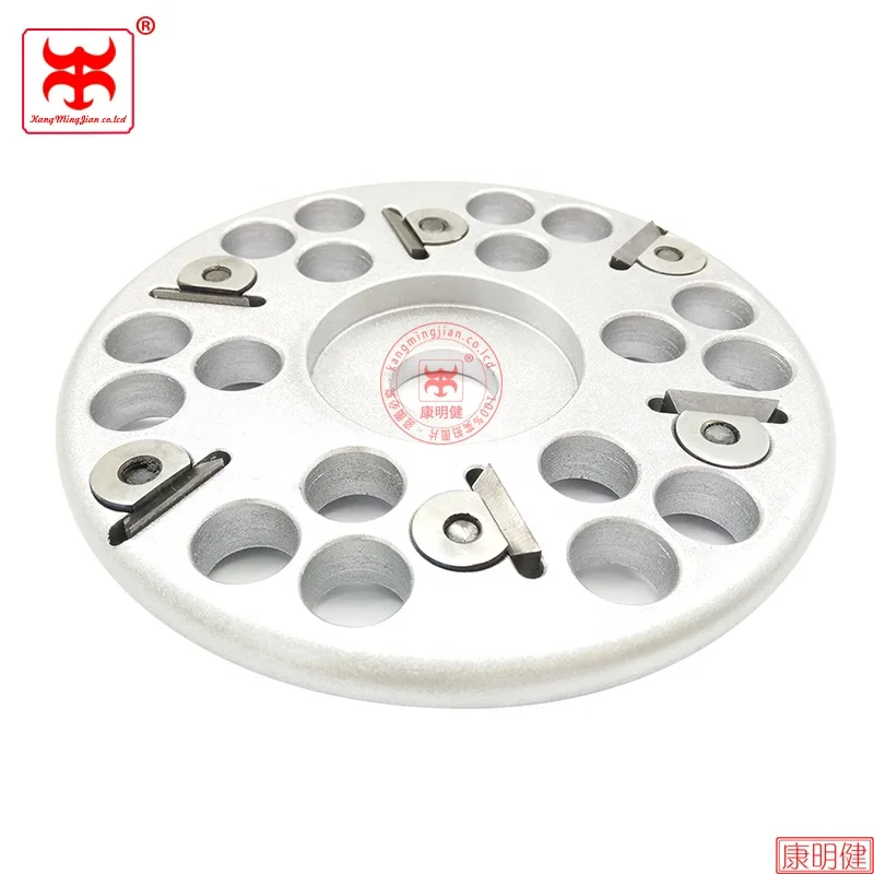 Cattle Foot Trimming Head Plate, Used with Angle Grinder, Easy to Install - Alloy Blade Replaceable Cutter