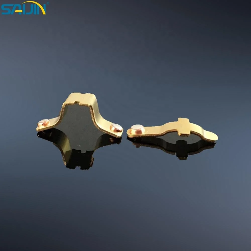 Copper Brass Stamping Part Electrical Balance Bridge Contact for Switch