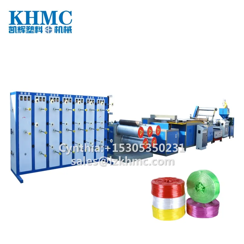 PE tying tape making machine  PP HDPE tearing film production line
