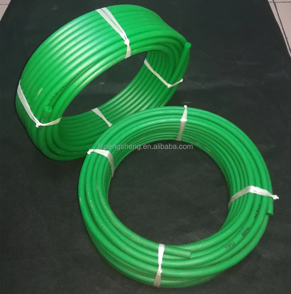 smooth and rough finish PU poly urethane conveyor round belt