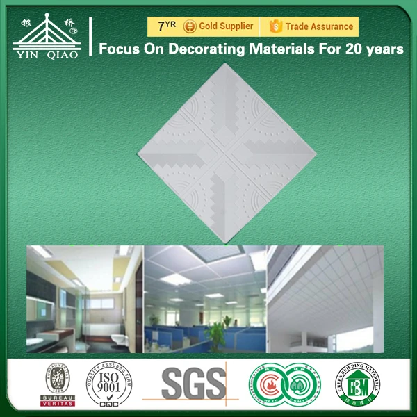 Hotel Villa Interior Decoration Gypsum Relief 3D Wall Ceiling Roofing Panel