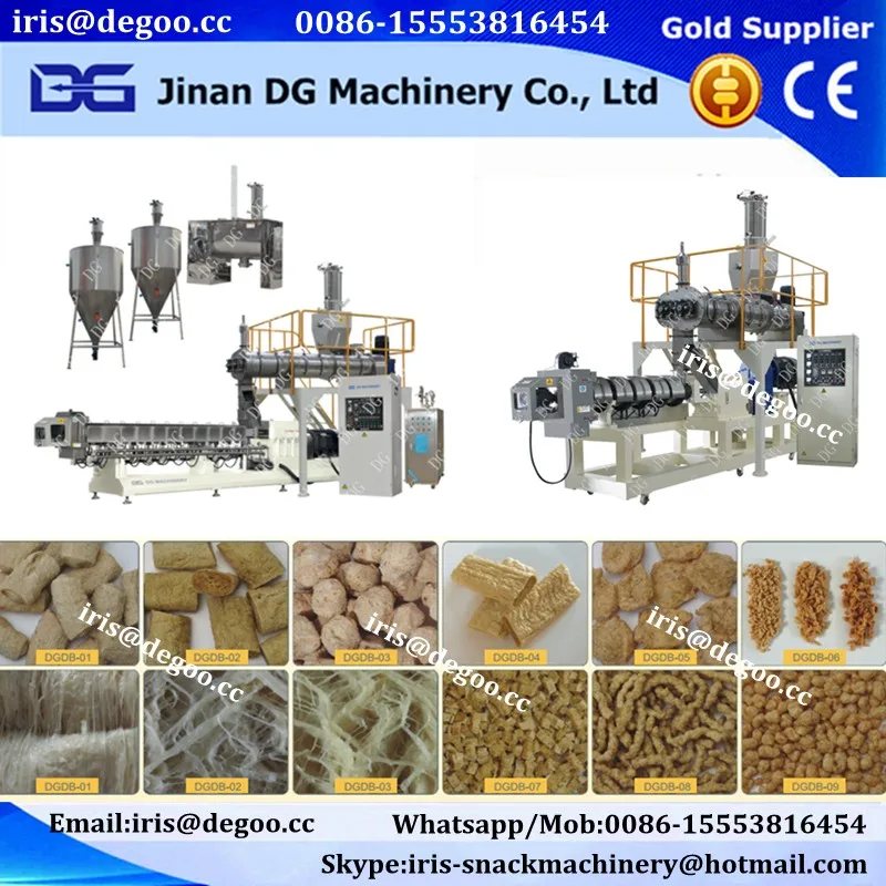 Vegan Slices Meat Production extruder machine/Veggie Protein Meat extrusion cooling die/HMMA wet soy protein anologue machinery