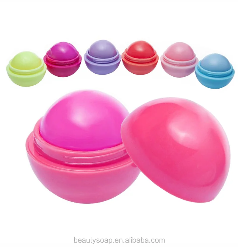 2021 Hot Sell ! OEM factory manufacture cute lip balm; container roller ball lip balm ball; lip balm container