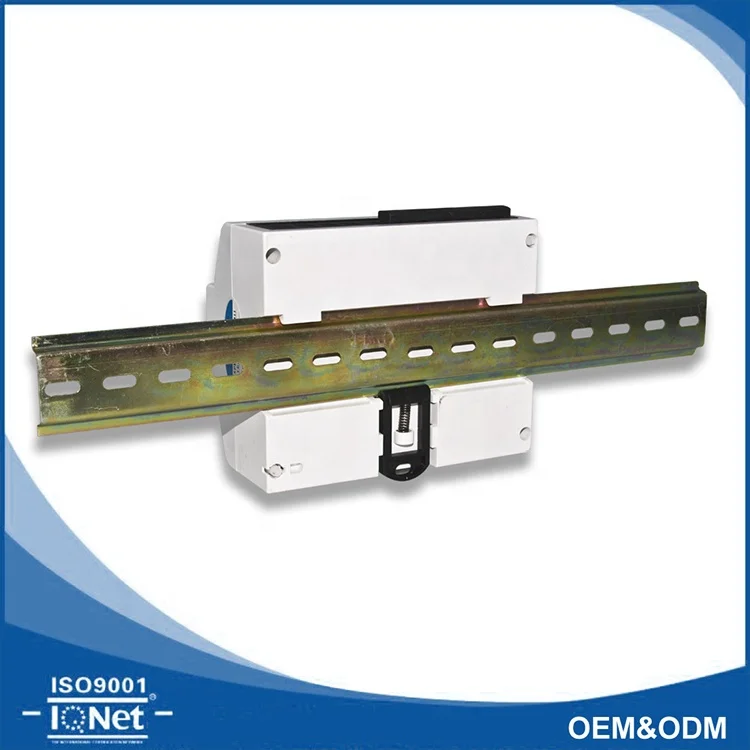 Three phase Din rail Multi rate  Energy Meter LCD Display