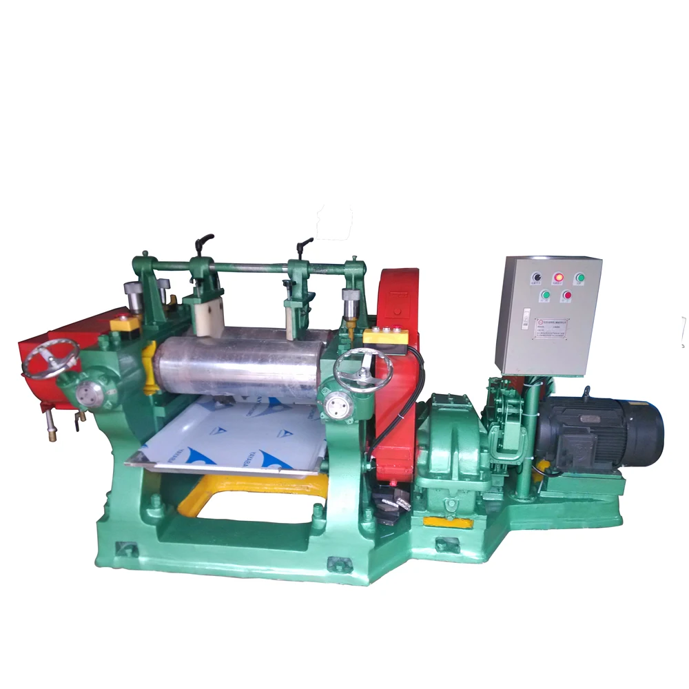 
Two Roll Silicone Open Mixing Mill Machine 