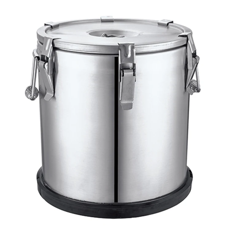 Aluminum Container Available Sale 20 Liter Storage Boxes & Bins Food Container Multifunction Stainless Steel Modern Round 0.8mm