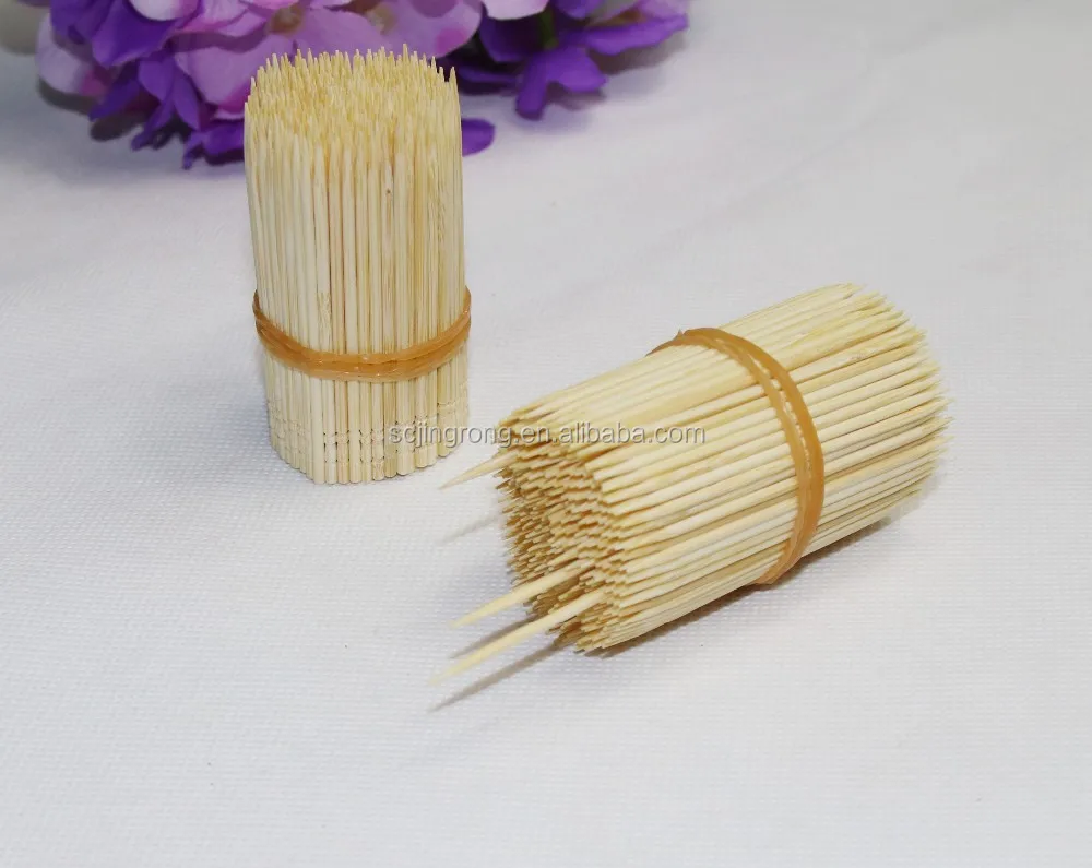
Bamboo toothpick with two tips / one tip 10000 pcs in bulk 
