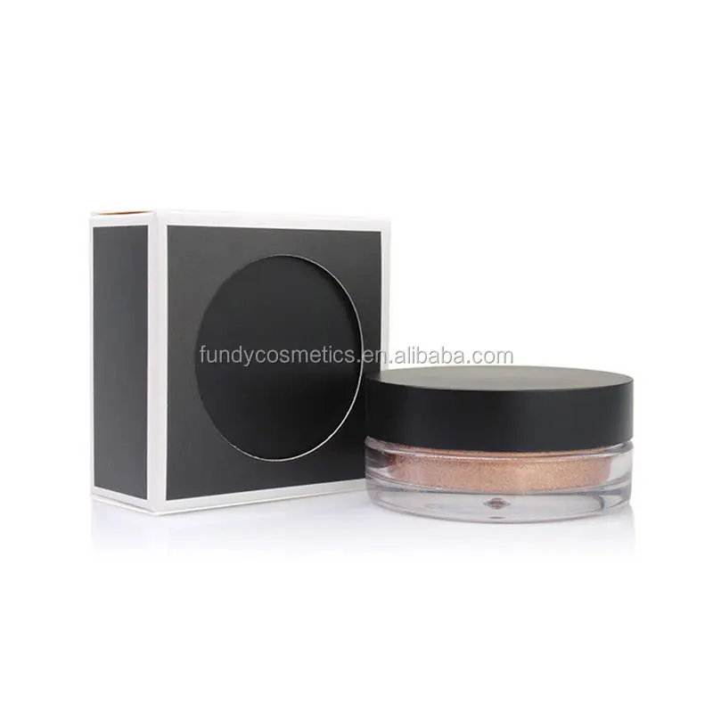 OEM/Private label High pigment  make up highlighter powder waterproof 8 colors mini highlighter