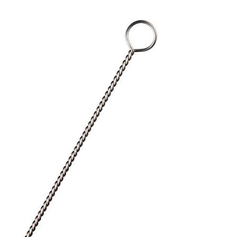 Chinese Factory Price Stainless Steel 5cm Head Different Length Straw Cleaning Brush