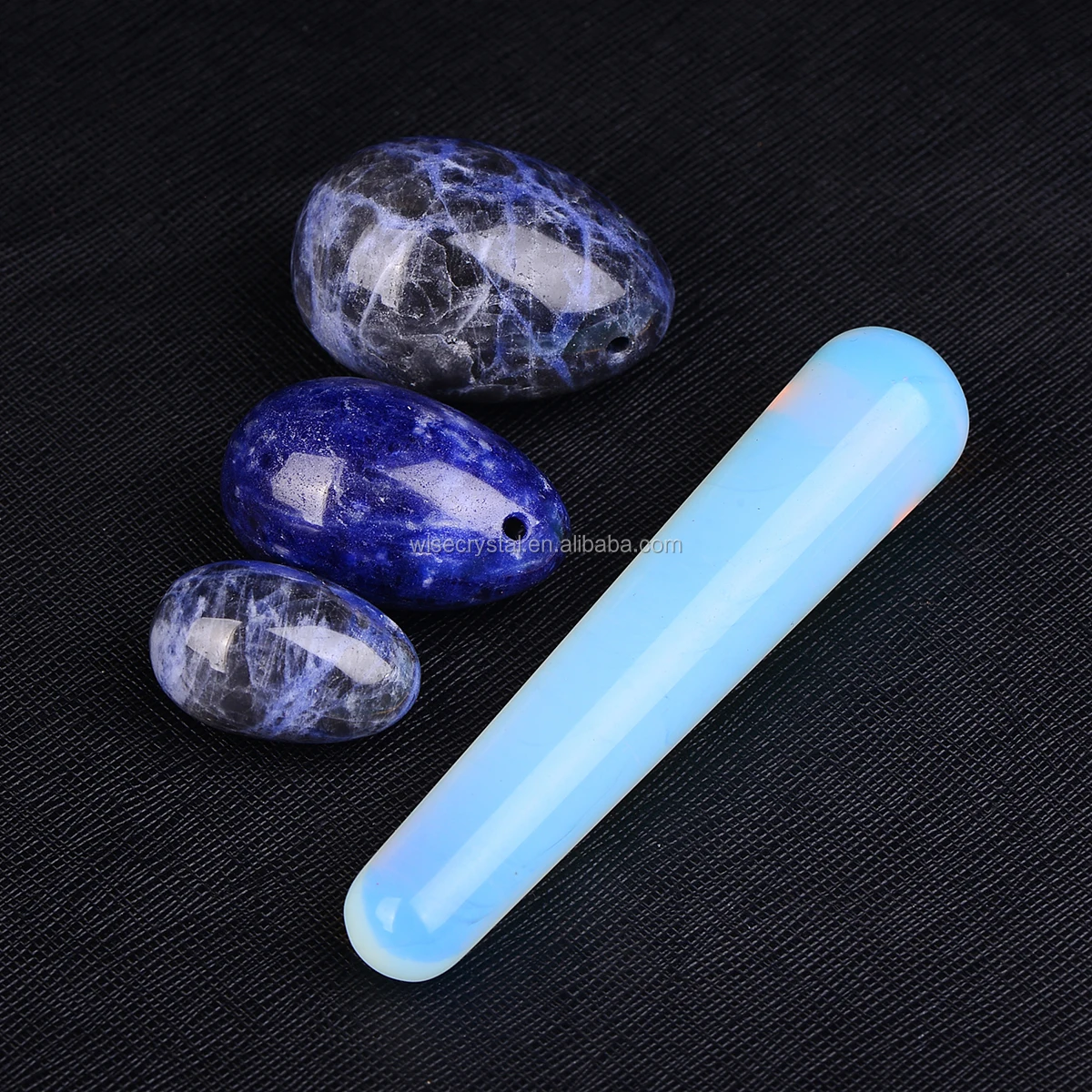 Oval Shape Rock healing lapis lazuli crystal yoni egg Semi-Precious Stones