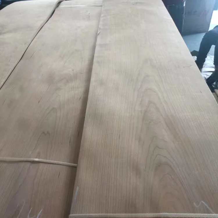 
Hot Sell High Quality American Cherry Wood Veneer 