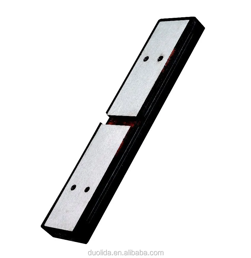 back pad for beveling machine, straight line machine, back plate