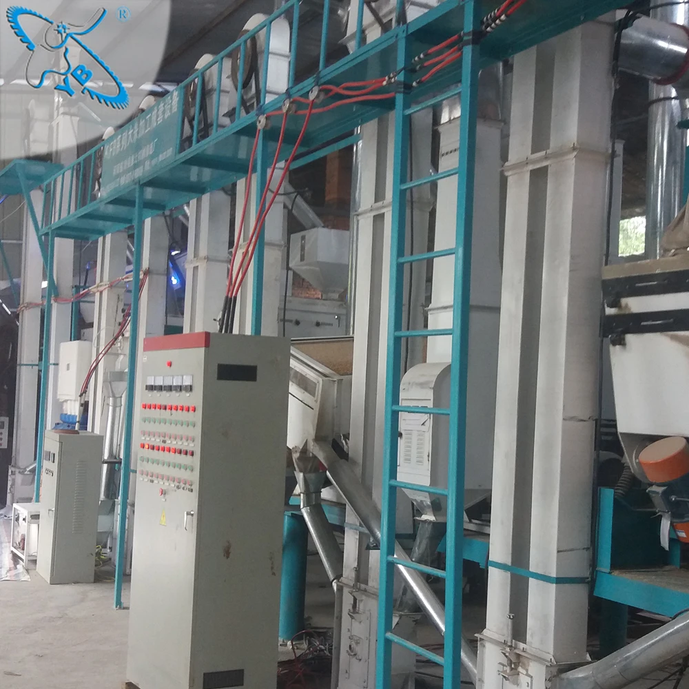 Automatic Complete 50 ton day rice mill milling plant price