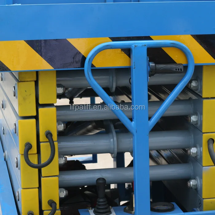 300kg Mobile Electric Powered Scissor Lift Ladder