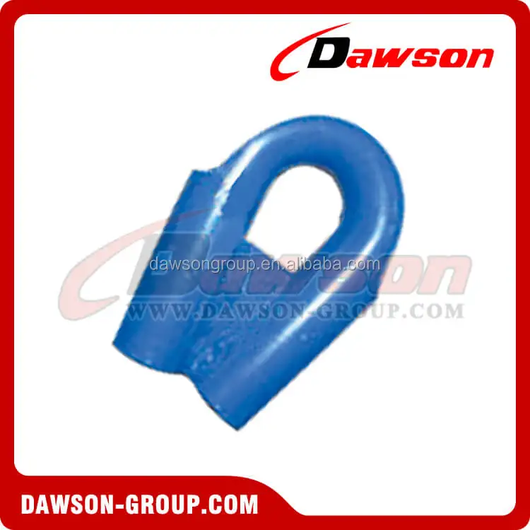 Dawson Tubular Tube Wire Rope Thimble with Gusset China Supplier