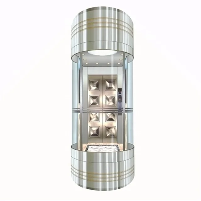 New outside German technology Capsule Lift solar panoramic small shaft glass elevator