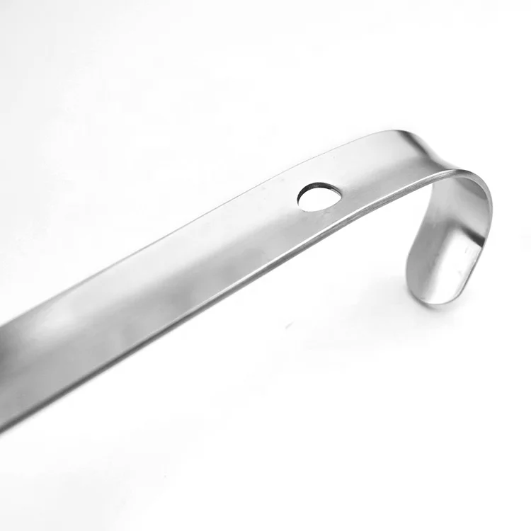 Popular 80cm metal shoe horn stainless steel wholesale