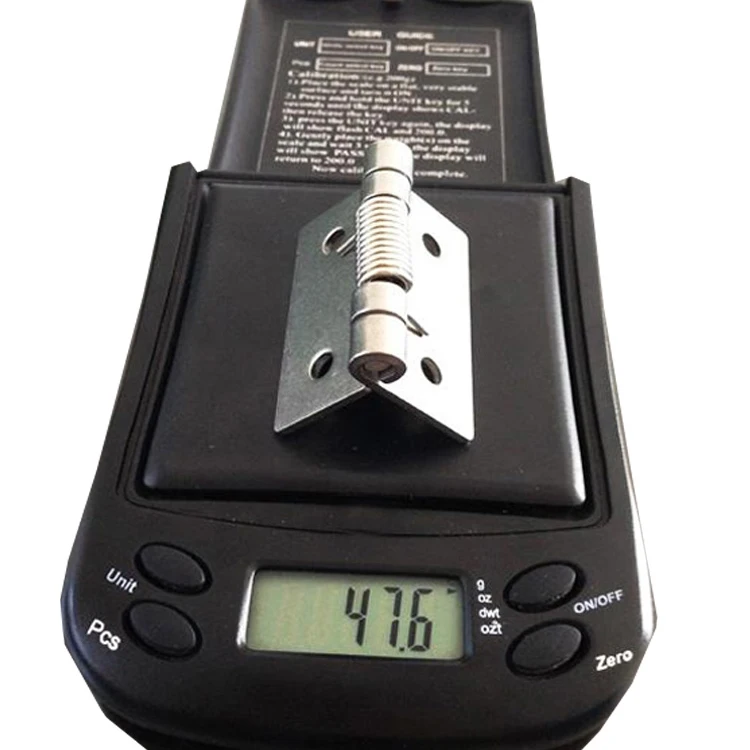 Guangyou OEM hardware door accessories nice quality 50x50x2.0mm stainless steel iron gate spring hinge