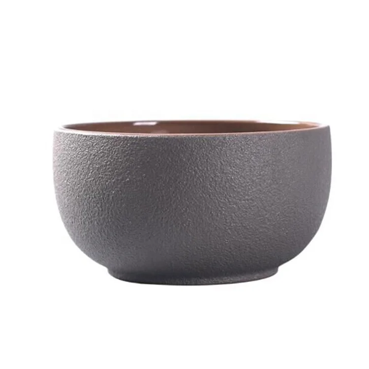 Черная керамическая чаша маття ручной работы оптом