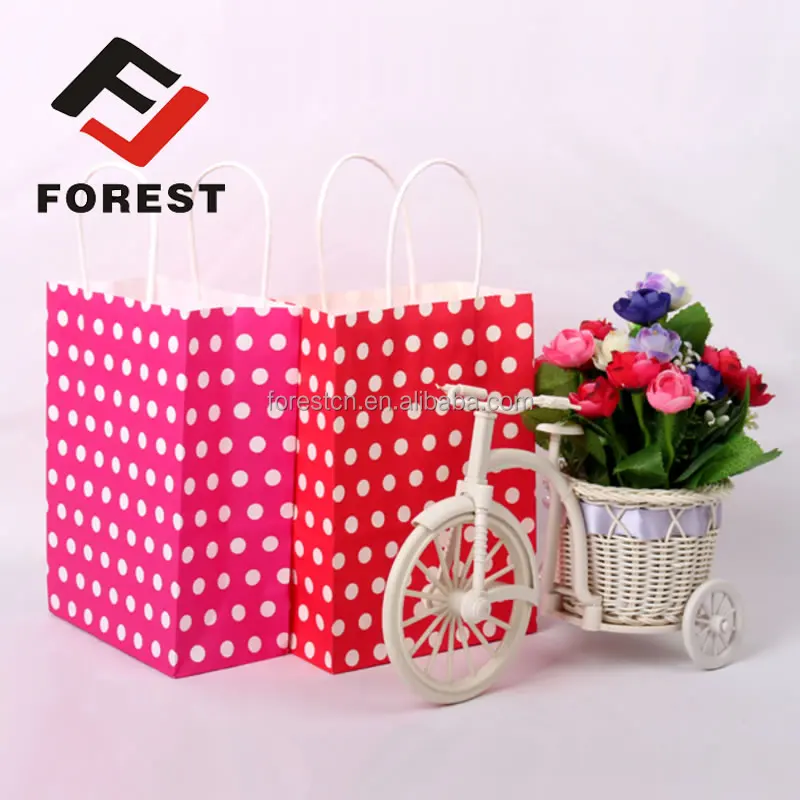 stock goods colorful standard bags.decorative gift bags with handles.craft paper bags