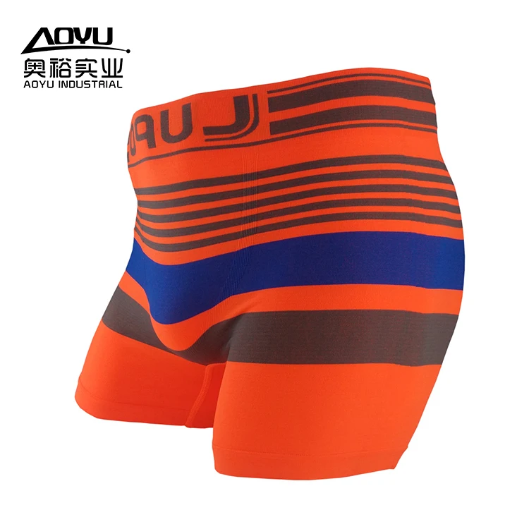 
Custom Underwear Men Boxer Briefs Striped Retro Boxer Men Turkey Seamless Free Size Boxers For Men 