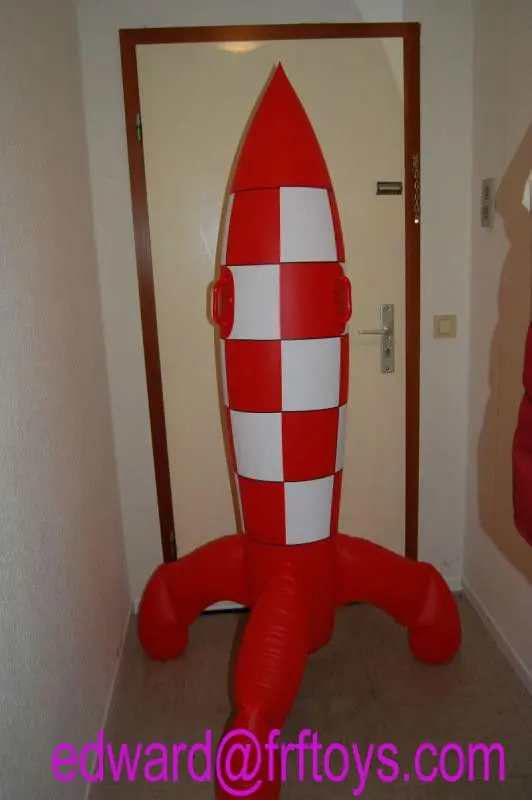 inflatable rocket