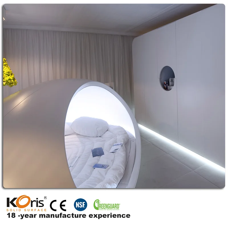 white milky quartz stone HIMACS solid surface tiles vanity top