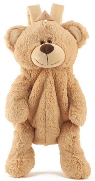 Cheap Teddy Backpack Custom Stuffed Brown Bear Plush Teddy Bag Plush Teddy Bear Backpack