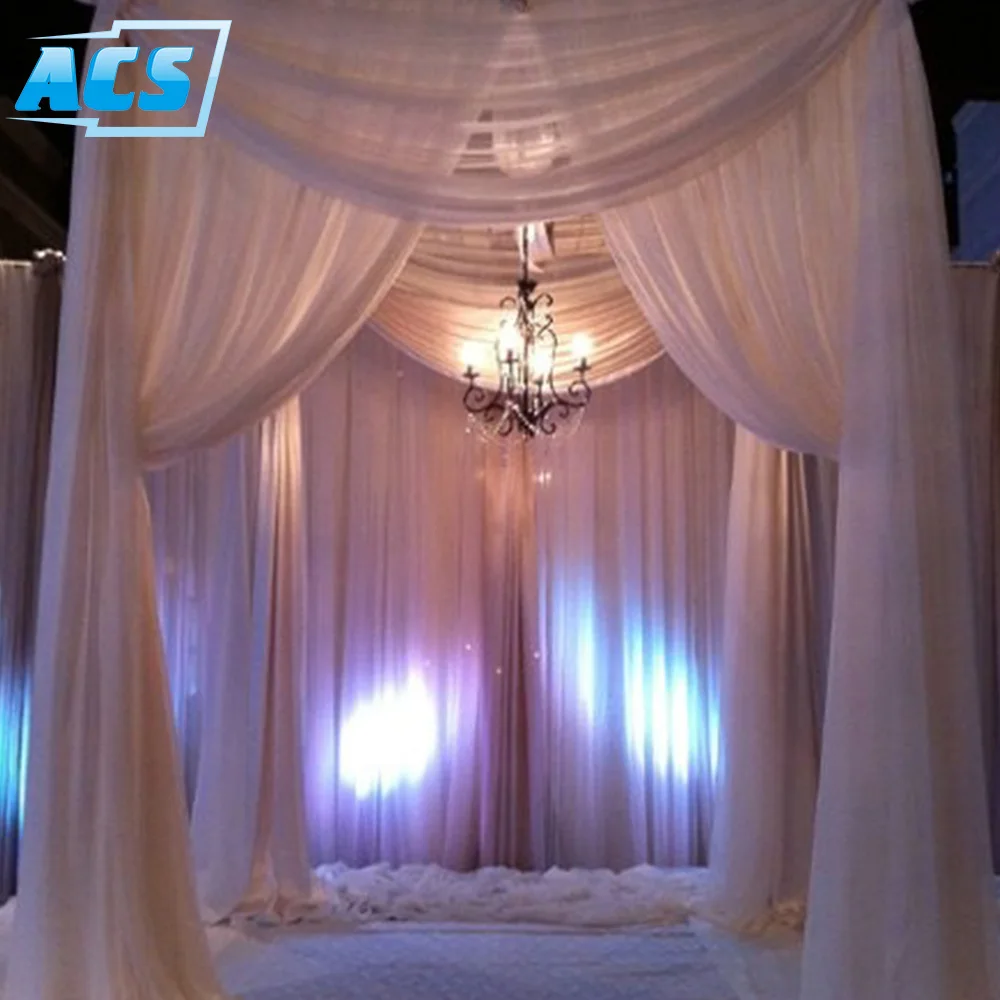 10ftx10ft or 3mx3m pipe and velvet drape Factory Supply modular aluminum pipe