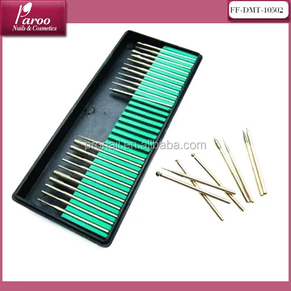 Top quality Tungsten 30 pieces Ceramic tungsten Carbide Nail Drill Bit Bits Set